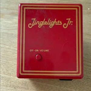 Vintage Jinglelights Jr. Christmas / Holiday Sound Box